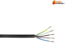 Hes 5x4 mm² TTR Kablo Siyah H05VV-F